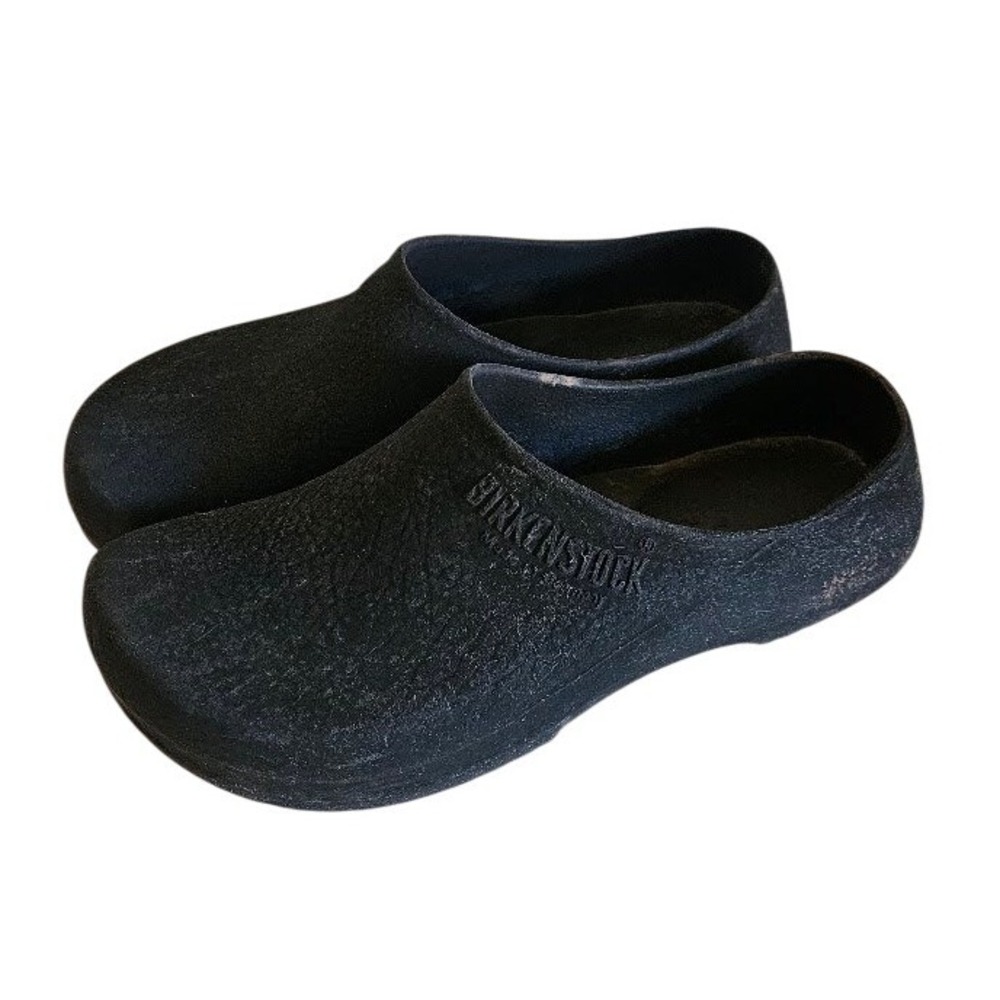 Birkenstock Super Birki Black Polyurethane Clogs Mens 11 44 Professional Shoes